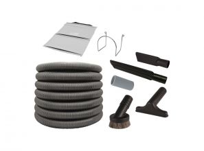 Heavy duty attachment kit for retractable hose - hose without handle