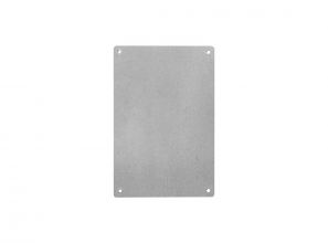 Galvanized temporary cover guard for wall inlet