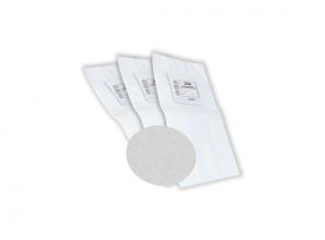 Heavy duty electrostatic filter bag (generic) - 3 notches - set of 3 with 1 large round filter included